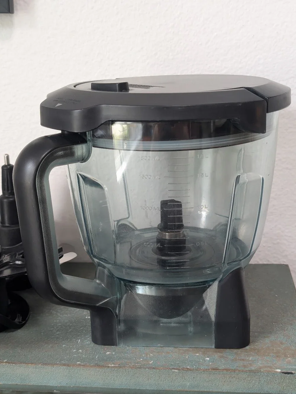 Ninja Blender Processor Bowl 64oz w/ Lid, Chopping Blade & Dough Paddle Blade